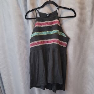 Torrid Smocked Peplum Tank Size 2